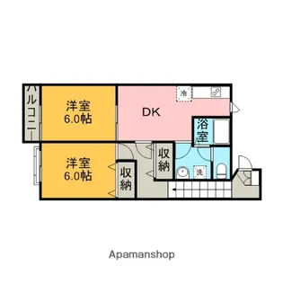 ナーエバオムⅠ【203号室】の間取り
