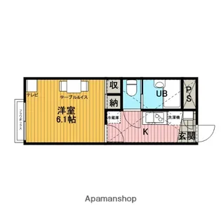 レオパレスLIFE Ⅰ【1階】の間取り