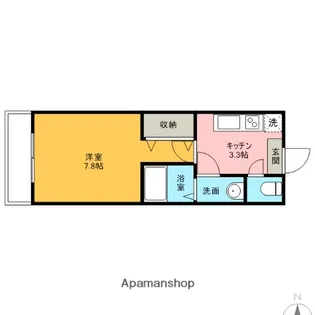 プレミエ・サイ【2階】の間取り