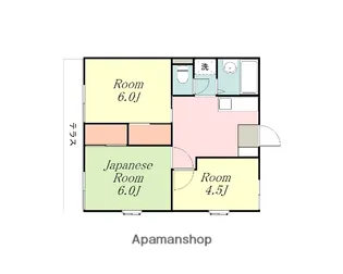 グランデュール【1階】の間取り