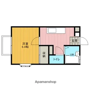 フォレストヒルズE(イースト)【2階】の間取り