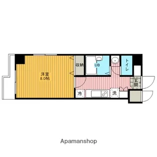グランヴァンウエストヴィル町田【5階】の間取り