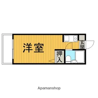 メゾンエレーズNO.5【2階】の間取り