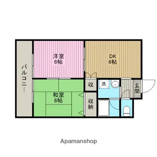 ケイアイビル【3階】の間取り