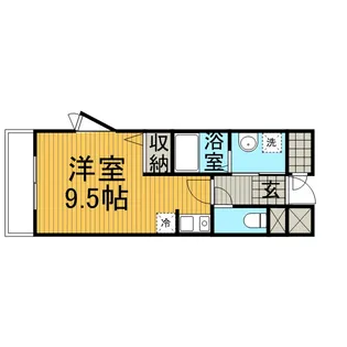 ブレヴェン【3階】の間取り