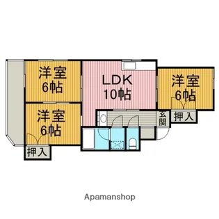 メゾンドAⅠ【1階】の間取り