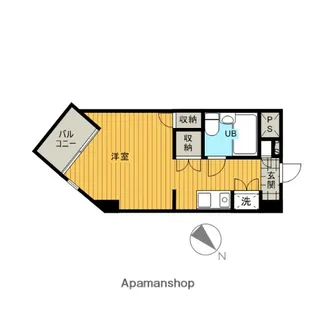 ドミトリー原町田【11階】の間取り