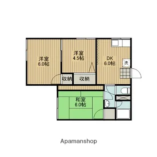 希望ハイツ【1階】の間取り