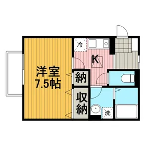 アムール【2階】の間取り