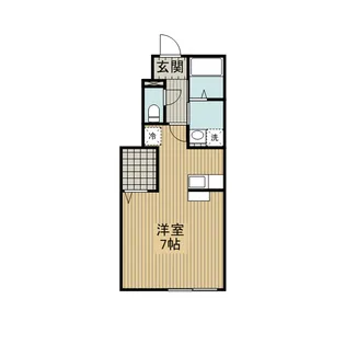 ネスト長津田【1階】の間取り