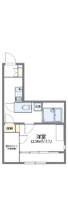 レオパレスダンデライオン【2階】の間取り