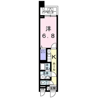 エクセレント・ヴィラ【4階】の間取り