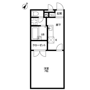 アムール小松【2階】の間取り