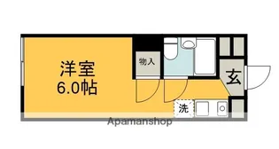メゾンフローラ【106号室】の間取り