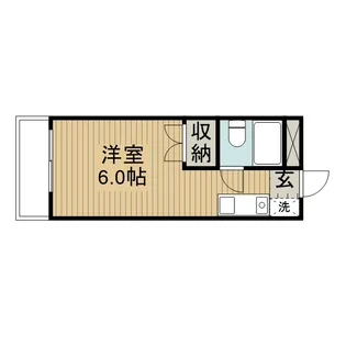 メイプルハウス町田【203号室】の間取り