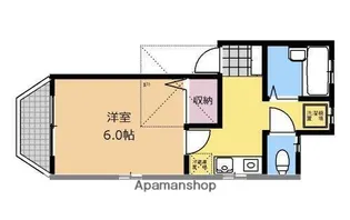 ローズヒルⅡ−B【203号室】の間取り