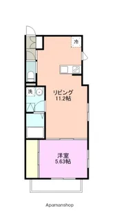 アロハヴィラ鶴川【1階】の間取り