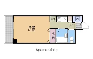 立川幸町クリスタルマンション【408号室】の間取り