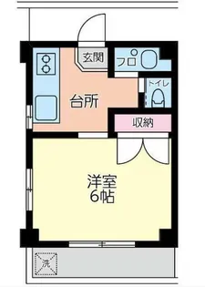 吉木コーポ【2階】の間取り