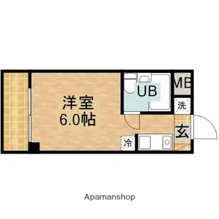 ジュネス町田【101号室】の間取り