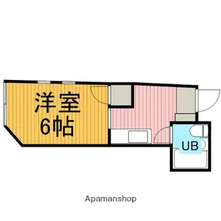 高ヶ坂橋ビル【305号室】の間取り