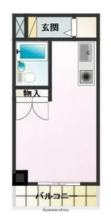 ベルメゾン町田【1階】の間取り