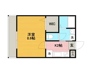 トレビナ淵野辺【301号室号室】の間取り