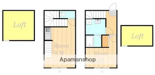 セレステ長津田【105号室号室】の間取り