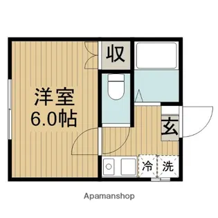 グレイス玉川学園Ⅰ【101号室】の間取り