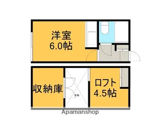 エンタープライズパート1【101号室】の間取り