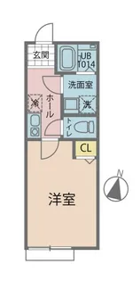 ポーラスター南橋本【301号室号室】の間取り