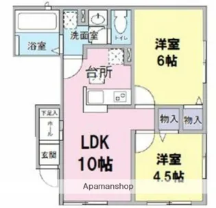陽だまりハウス【1階】の間取り