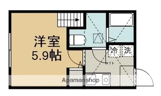 ティナ 小田急相模原【1階】の間取り