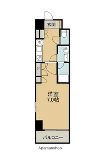 TLRレジデンス町田【4階】の間取り