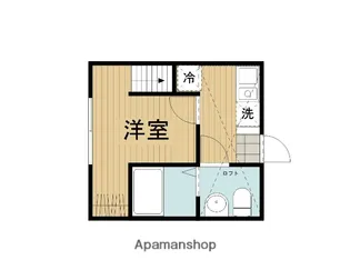 ドミール・ワタナベ【1階】の間取り