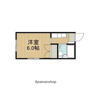 MACHIDA−BASE【201号室】の間取り