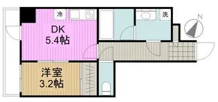 ラフィスタ町田【2階】の間取り