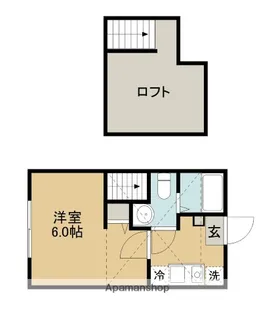 プラージュ【1階】の間取り