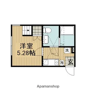 モアクレスト淵野辺【2階】の間取り