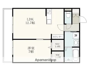 メゾンSH−1【1階】の間取り
