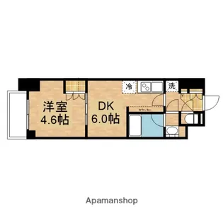 TOPAZ町田【6階】の間取り