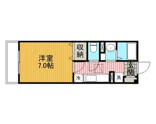 シャルマン麻溝台【2階】の間取り