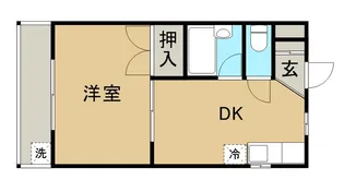 清新三興ハイツ【A-20号室】の間取り
