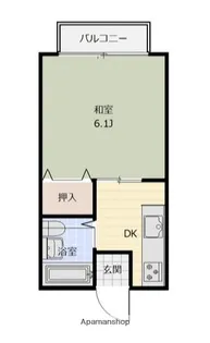 福森ハイツ【2階】の間取り