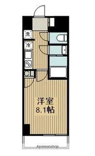 マデリア町田【5階】の間取り