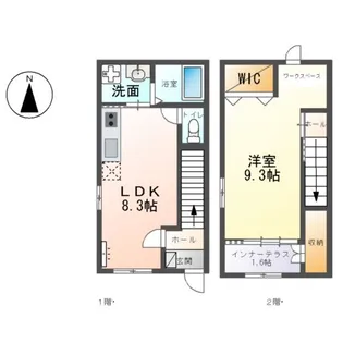 エターナルⅡ【1階】の間取り