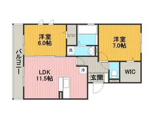 グランドュール【3階】の間取り