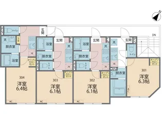 神奈川県相模原市南区上鶴間本町6丁目【アパート】の間取り