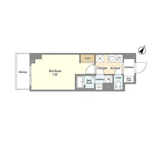 KDXレジデンス町田NORTH【3階】の間取り