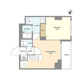KDXレジデンス町田NORTH【3階】の間取り